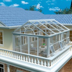 人字顶阳光房  Herringbone roof sunroom