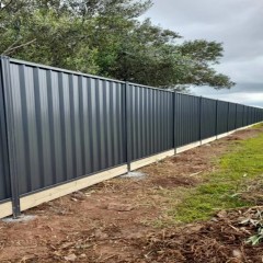 墨尔本庭院彩钢板围栏 Melbourne Patio Color Steel Fence