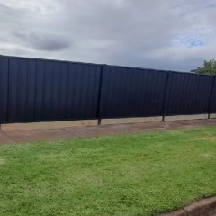 墨尔本庭院彩钢板围栏 Melbourne Patio Color Steel Fence